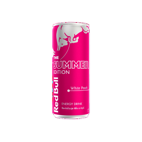 Red Bull Summer Edition White Peach 250mL (CZECH REPUBLIC)