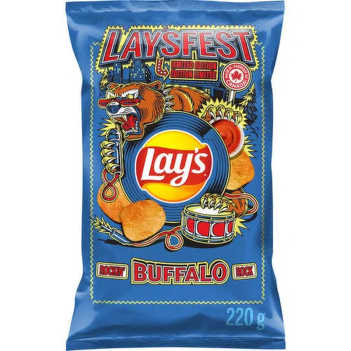 Lay's Chips Laysfest Buffalo Limited Edition 220g (CANADA)