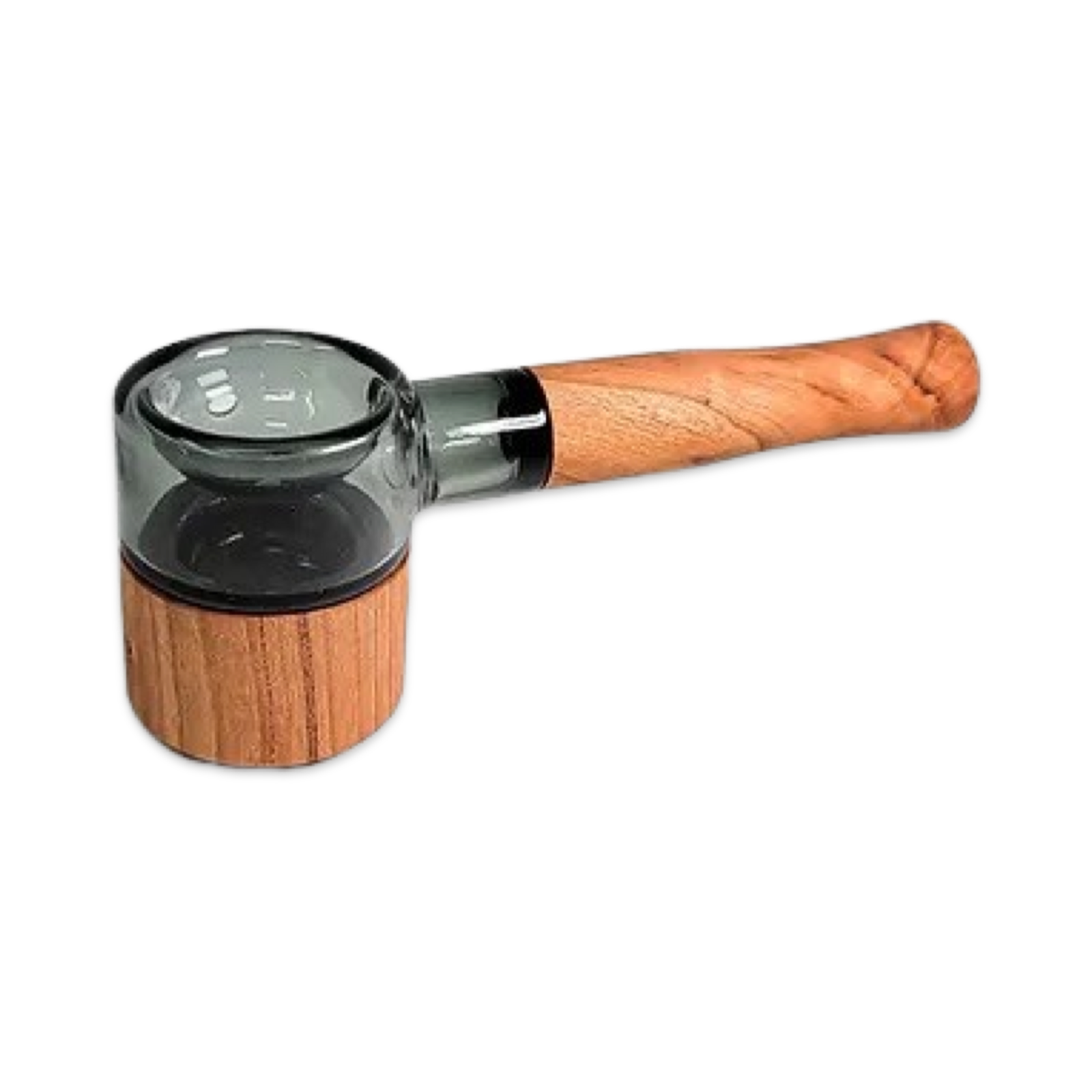 Honey Labs Afterswarm™ Spoon - Black Walnut w/ White Glass