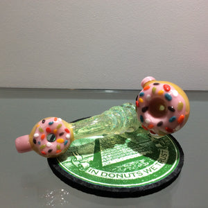 KGB Glass Strawberry Crushed Opal Sherlock UV