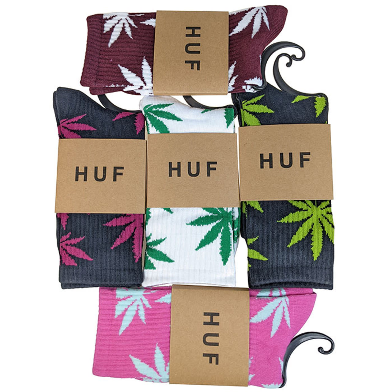 Cannabis Leaf Printed Socks