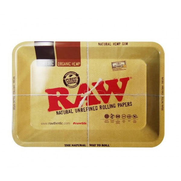 Raw Metal Rolling Tray Mini