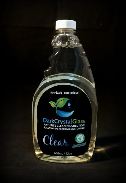 DARK CRYSTAL GLASS CLEAR CLEANING SOLUTION