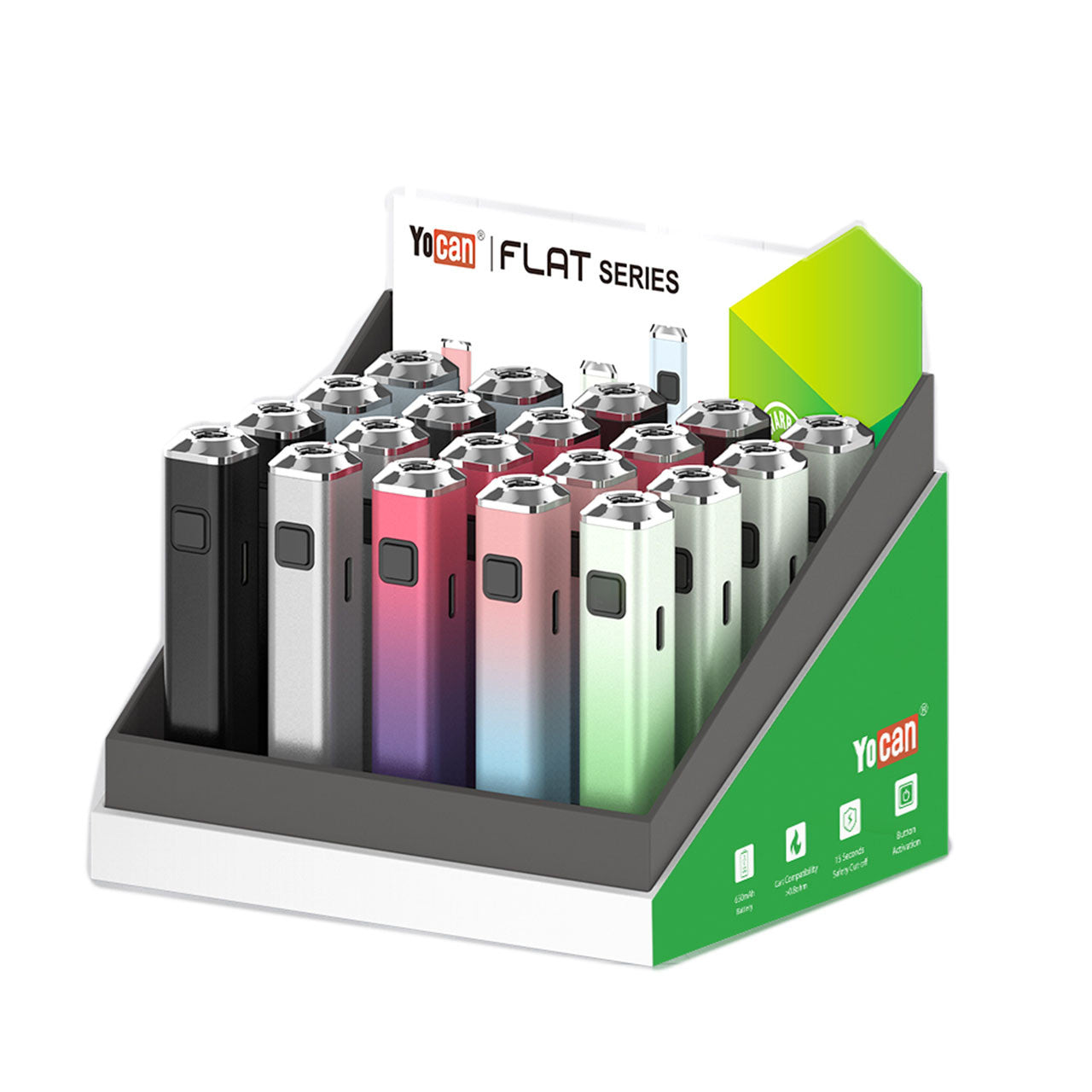 Yocan Flat 900mAh Carto Battery