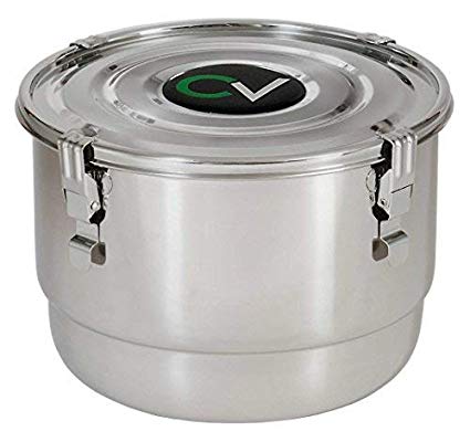 Onyx Stainless Steel Airtight Storage Container 12 Ounce 10 cm