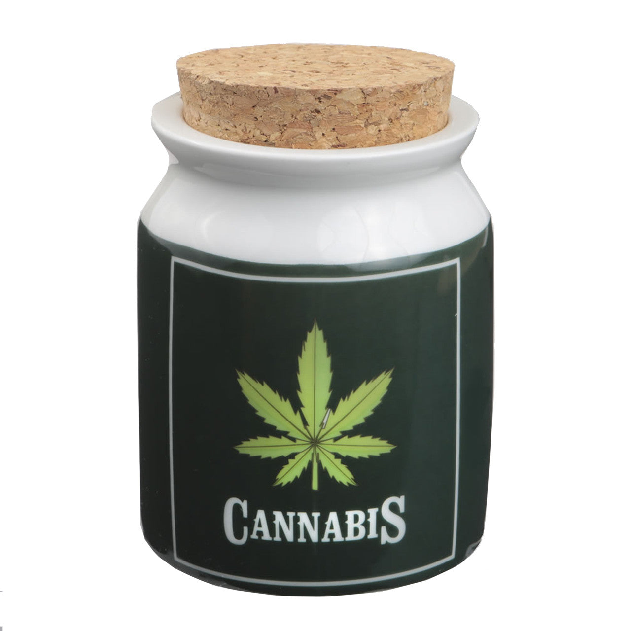 Roast & Toast Stash Jars - Green Leaf Large