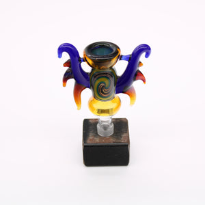 Heady Worked With Spikes 14MM Slide - 6