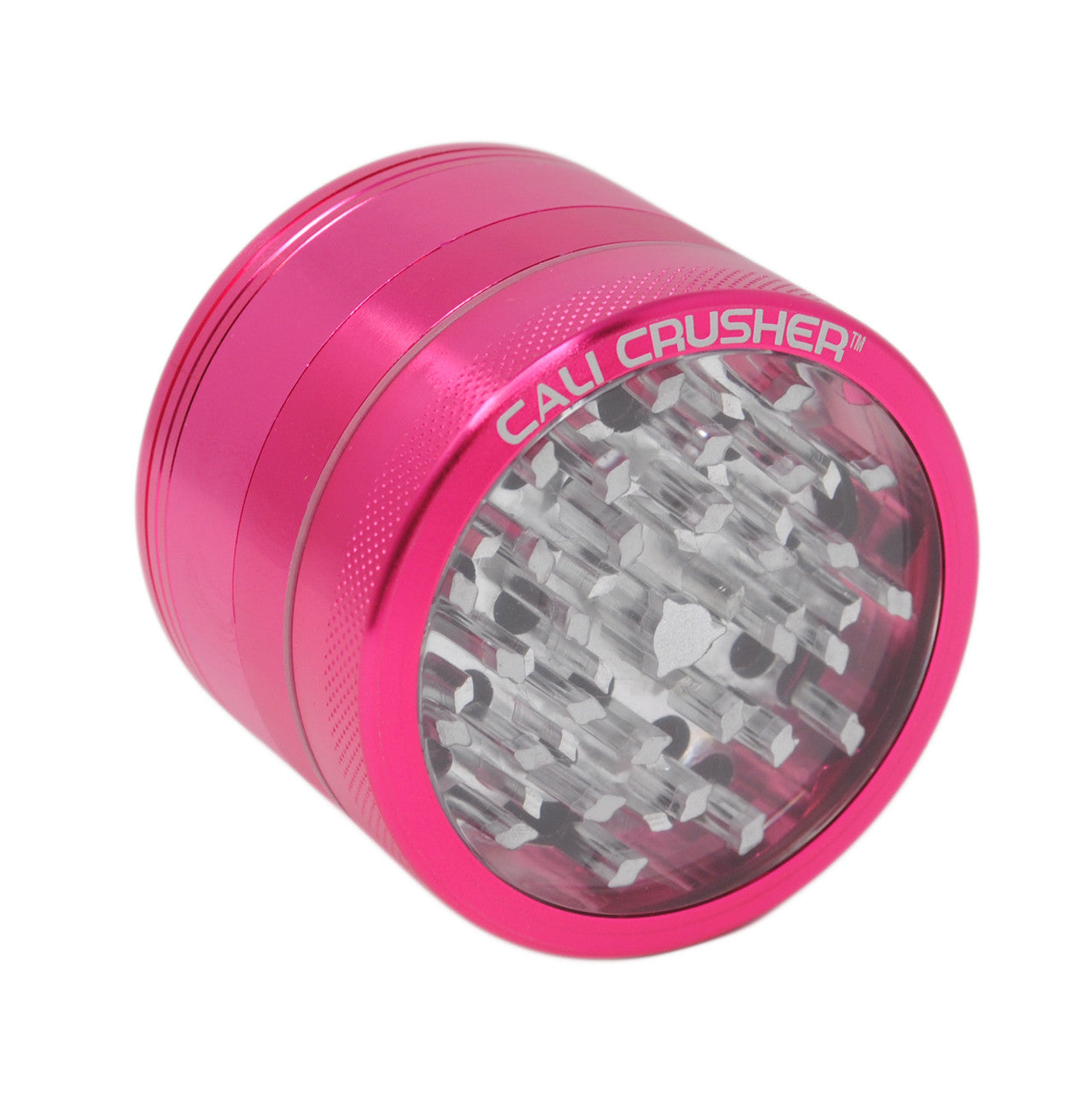 Cali Crusher OG 2.5 Inch Clear Top Grinder - Pink