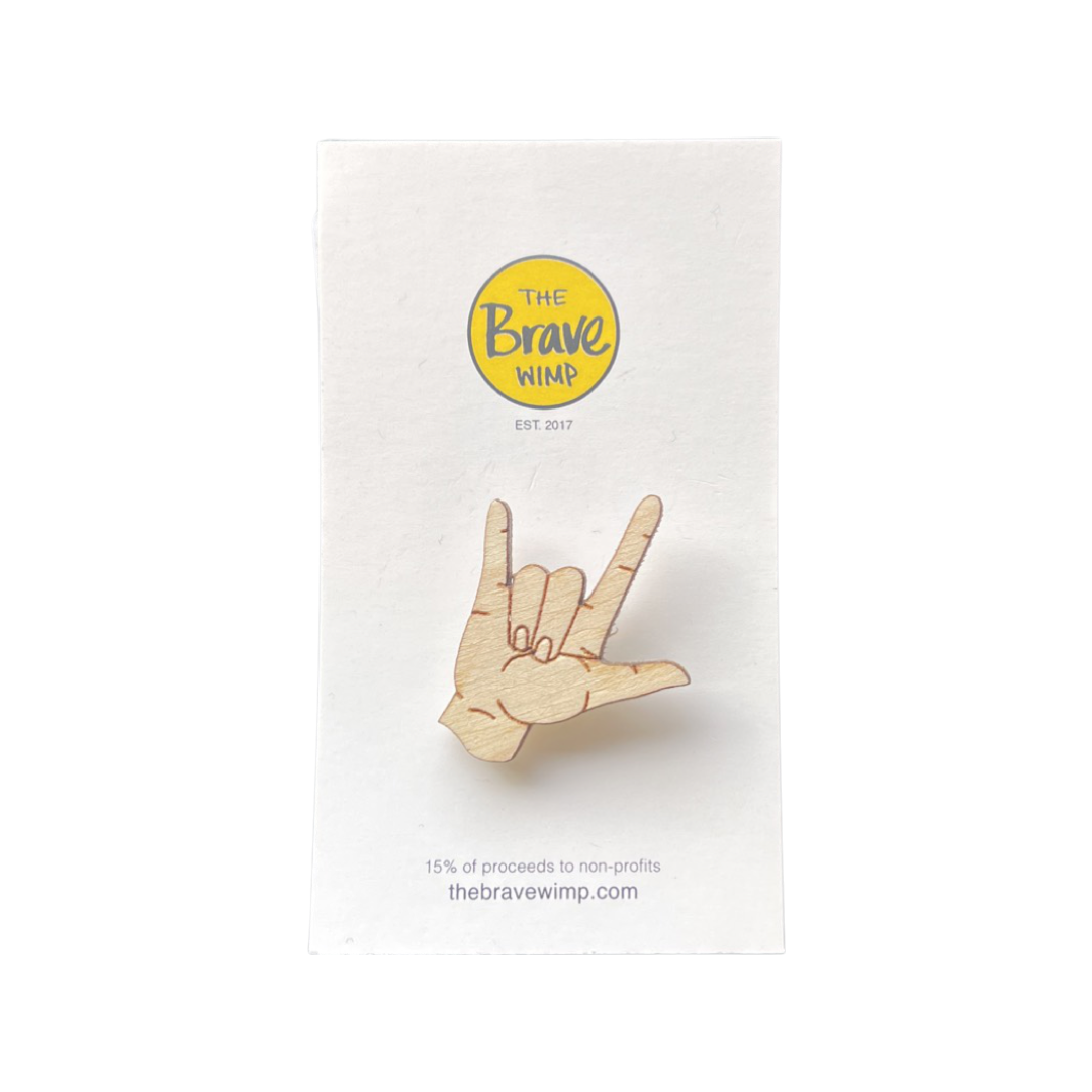 The Brave Wimp Pins - ILY