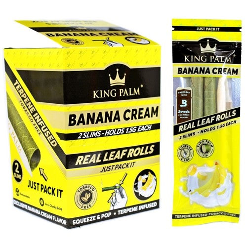 King Palm Slim 2pk - Banana Cream