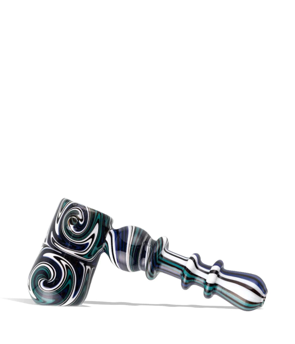 STOKES 5 INCH GLASS BUBBLER HAND PIPE - Cosmic