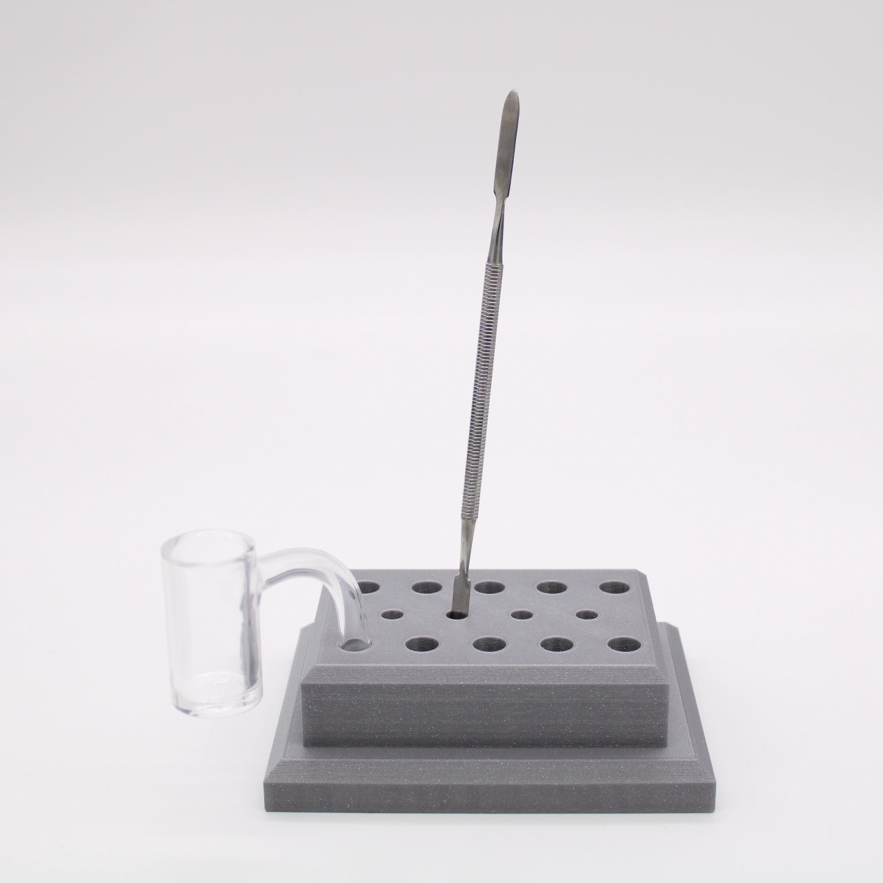 Banger Slide Holder - Gray / Banger/Slide and Dabber holder / 10MM Short