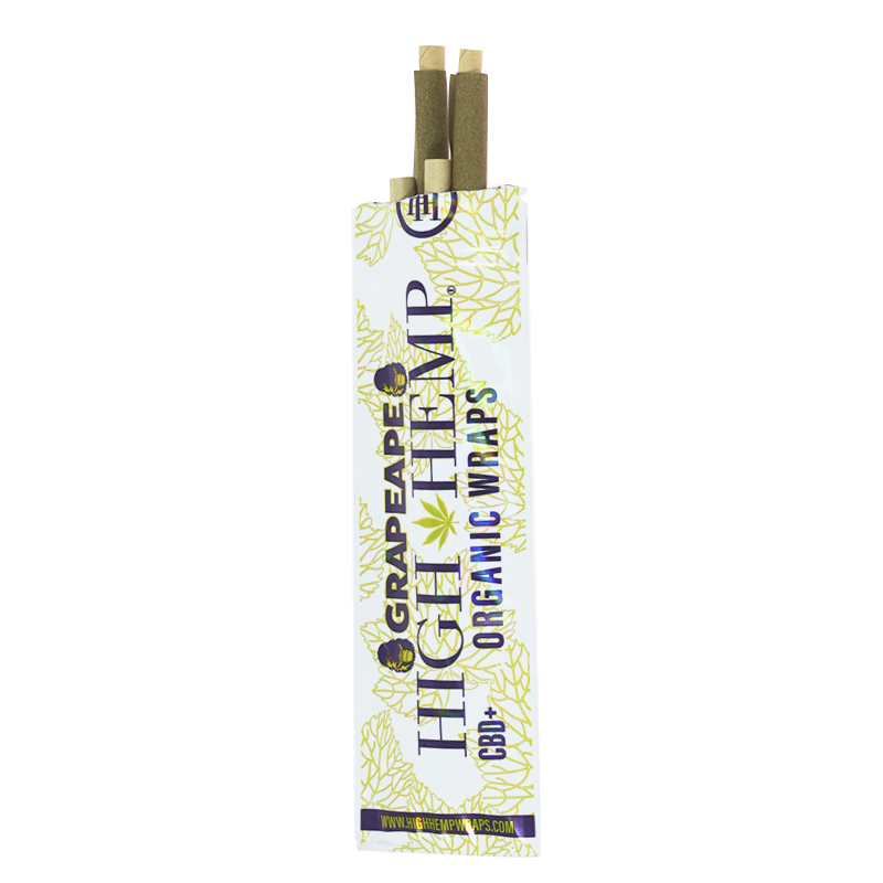 High Hemp Wraps - Grape Ape / 2-Pack