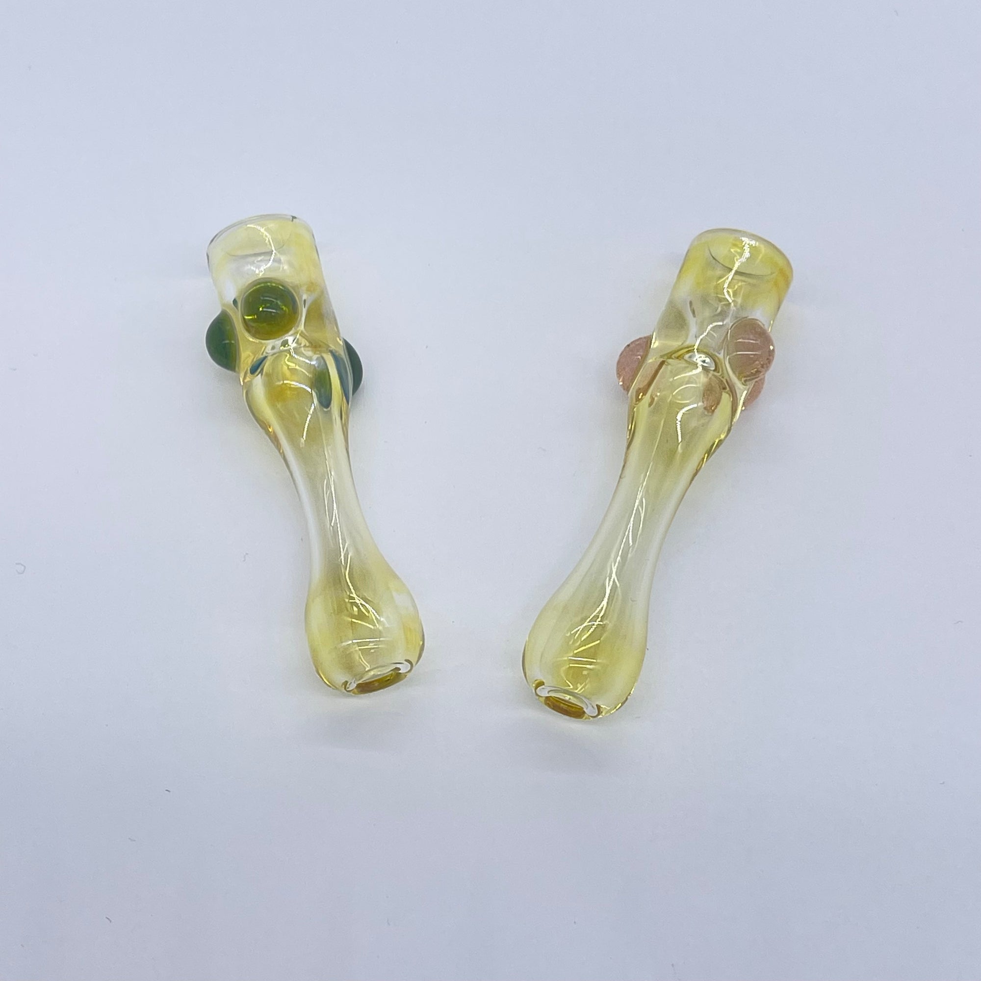 Steve White Fume w/ Color Chillum