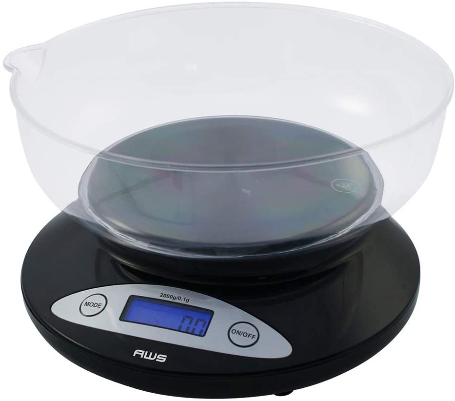 AWS 2K Bowl Kitchen Scale