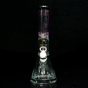 Diamond Glass 12" Beaker with Tree Perc