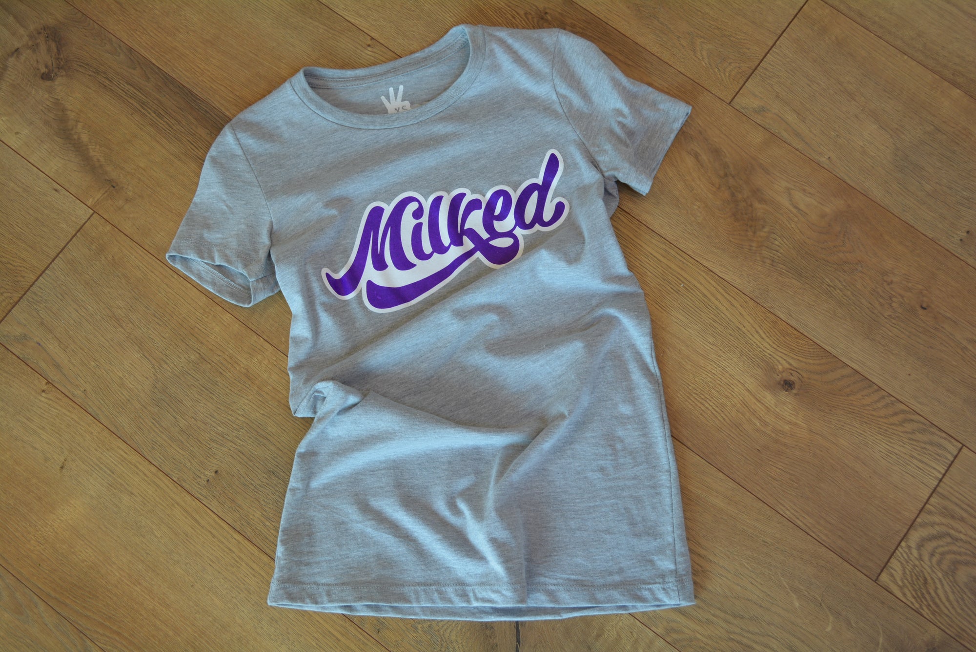 Milked Classic Logo Ladies T-Shirt - Purple / X-Small