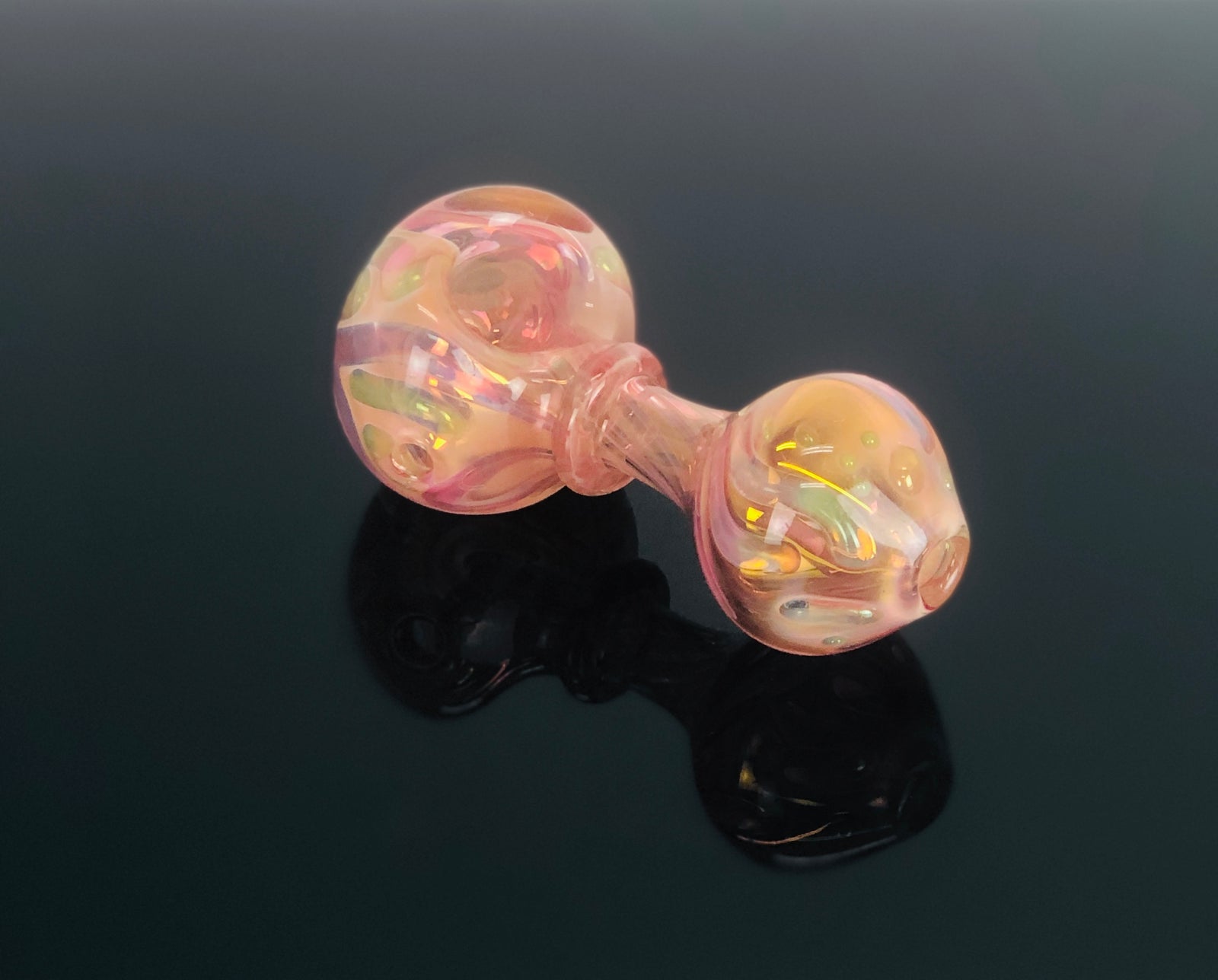 603 Glass Heavy Spoon - Yellow