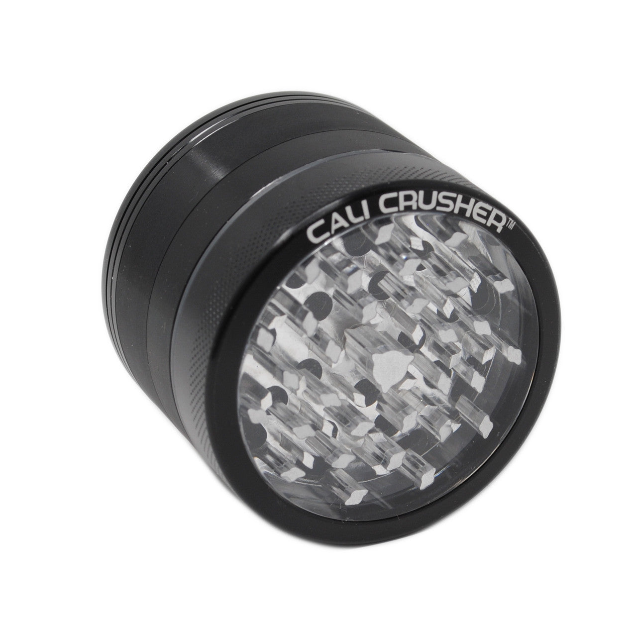 Cali Crusher OG 2.5 Inch Clear Top Grinder - Black