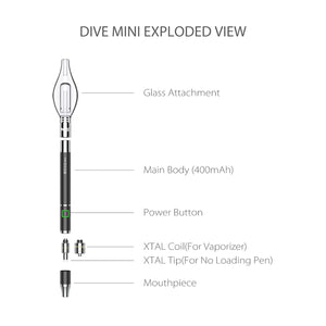 Yocan - Dive Mini 400mAh Electronic Nectar Collector Pen