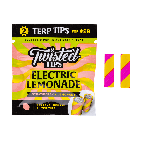 Twisted Tips Terpene Tips - Electric Lemonade