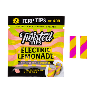 Twisted Tips Terpene Tips - Electric Lemonade