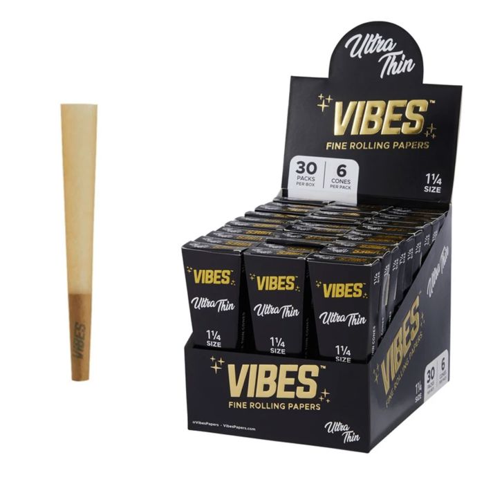 Vibes Cones - Ultra Thin / 1 1/4 6 Pack