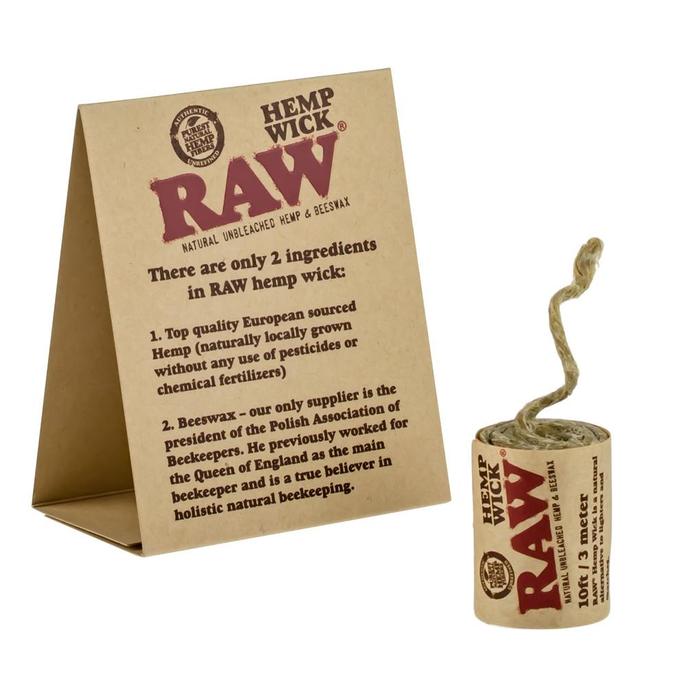 Raw Hemp Wick - 250ft