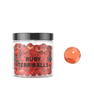 White Rhino Terp Ball Pearls Ruby 6mm