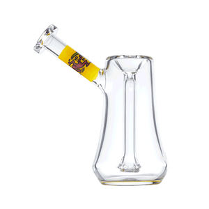 K. Haring Glass Bubbler - Multi Yellow