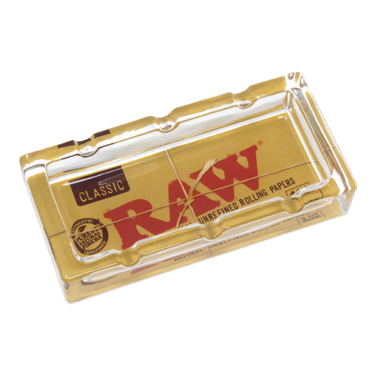 Raw Glass Ashtray