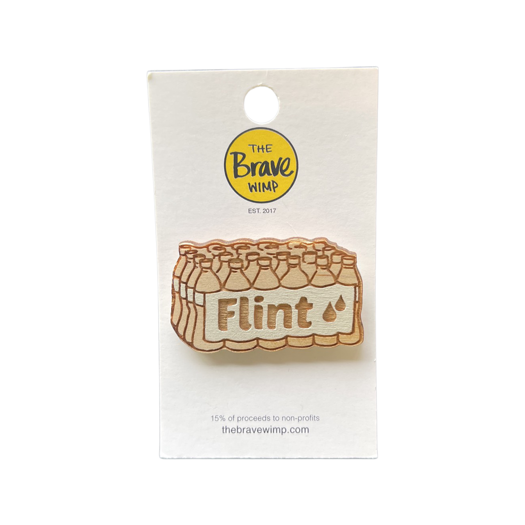 The Brave Wimp Pins - Flint Water