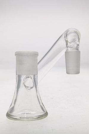 TAG - Non-Diffusing Ash Catcher (ONLINE ONLY) - (18MM Male to 18MM Female) Wavy Laser Engraved Logo - Clear .03
