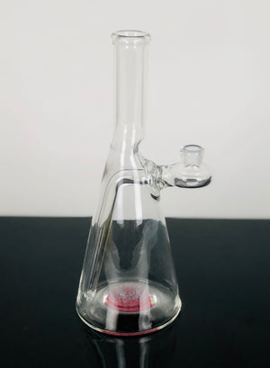 Dr Smith 10mm Clear Rig w/Implosion base - Red