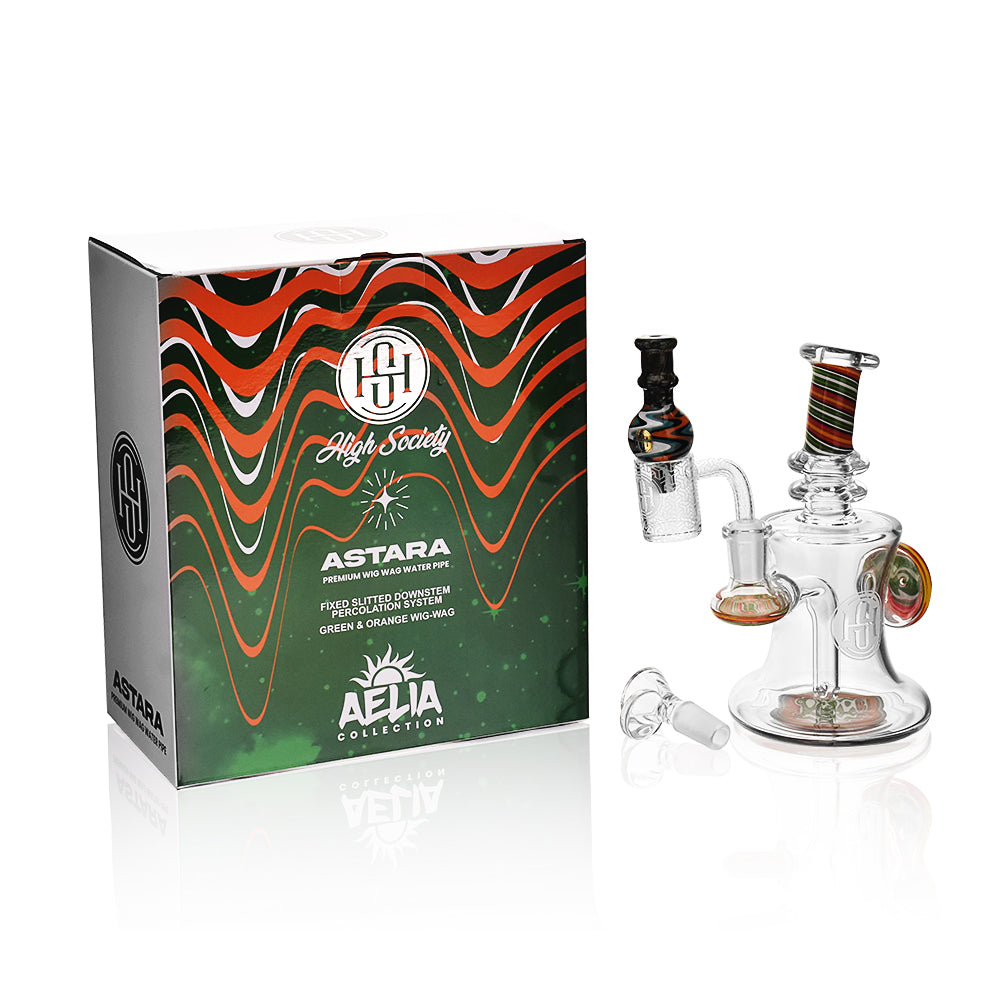 High Society | Astara Premium Wig Wag Concentrate Rig (Miami) (ONLINE ONLY)