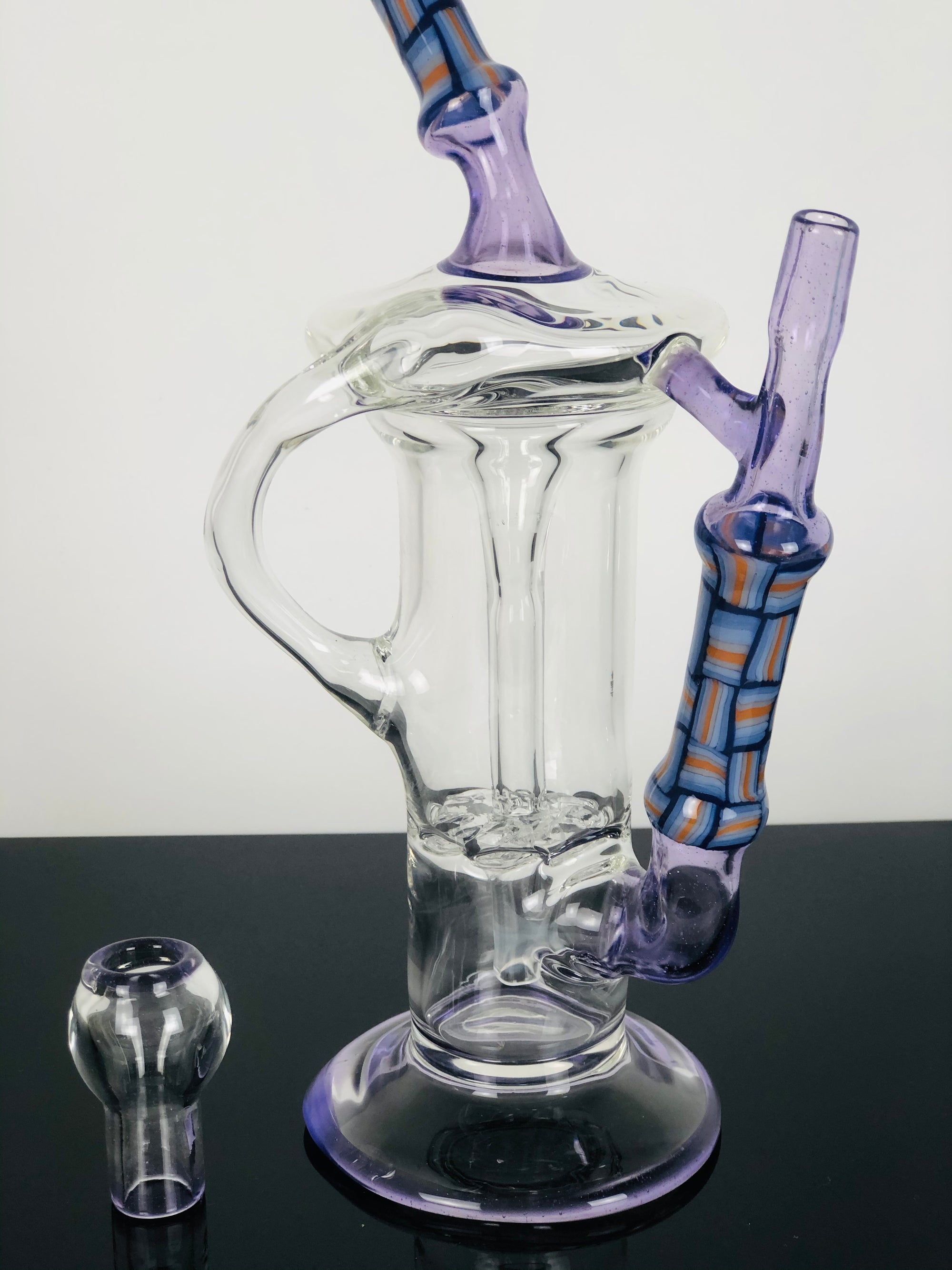 Glass Munkey Purple Recycler