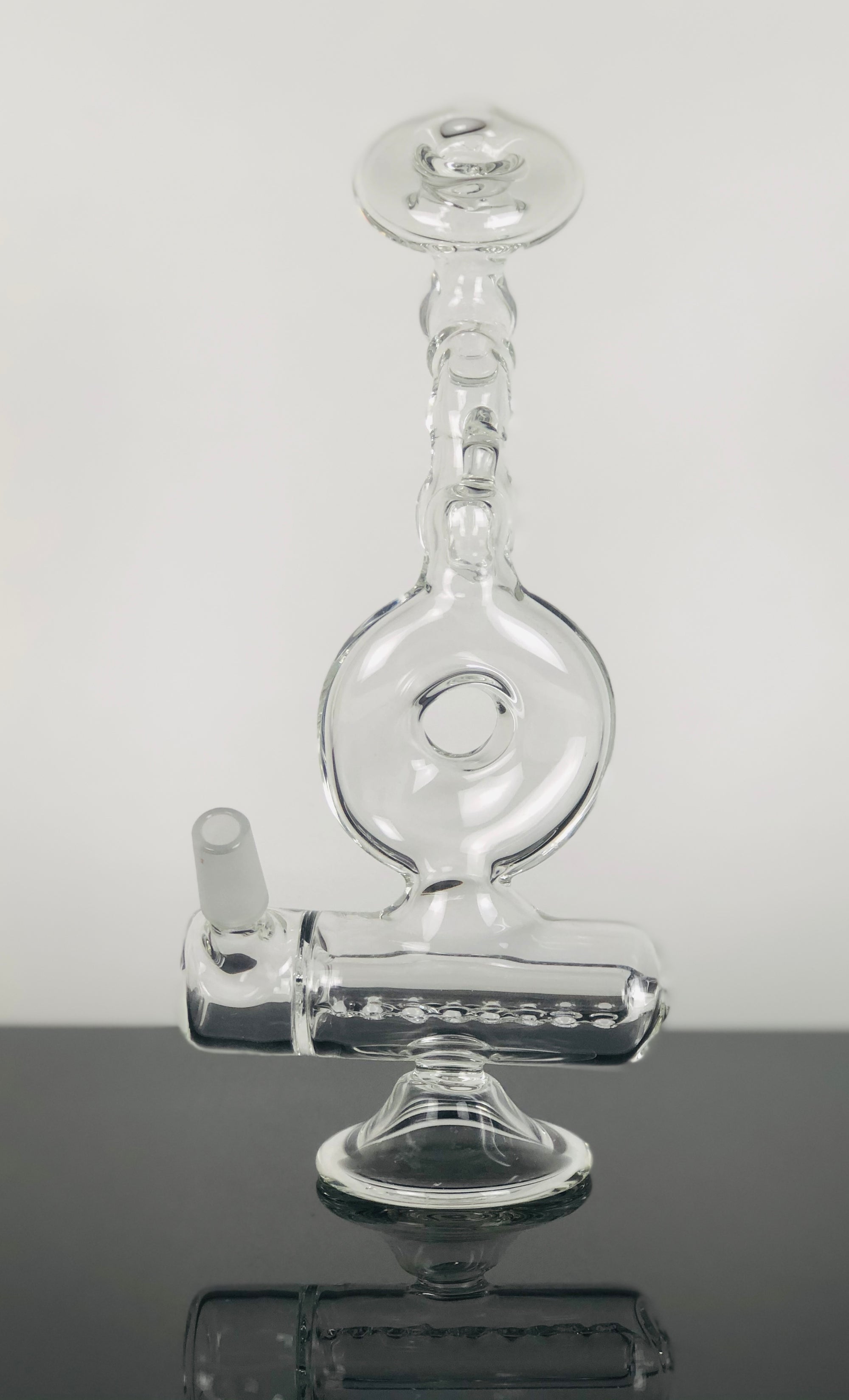 Herbal Glass Clear Donut Rig