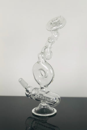 Herbal Glass Clear Donut Rig