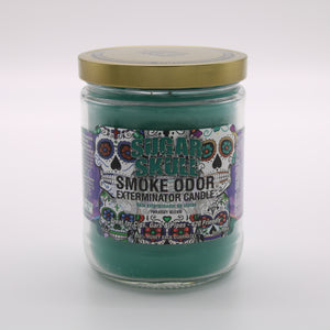 Smoke Odor Exterminator Candle - Sugar Skull