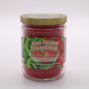 Smoke Odor Exterminator Candle - Kiwi Twisted Strawberry