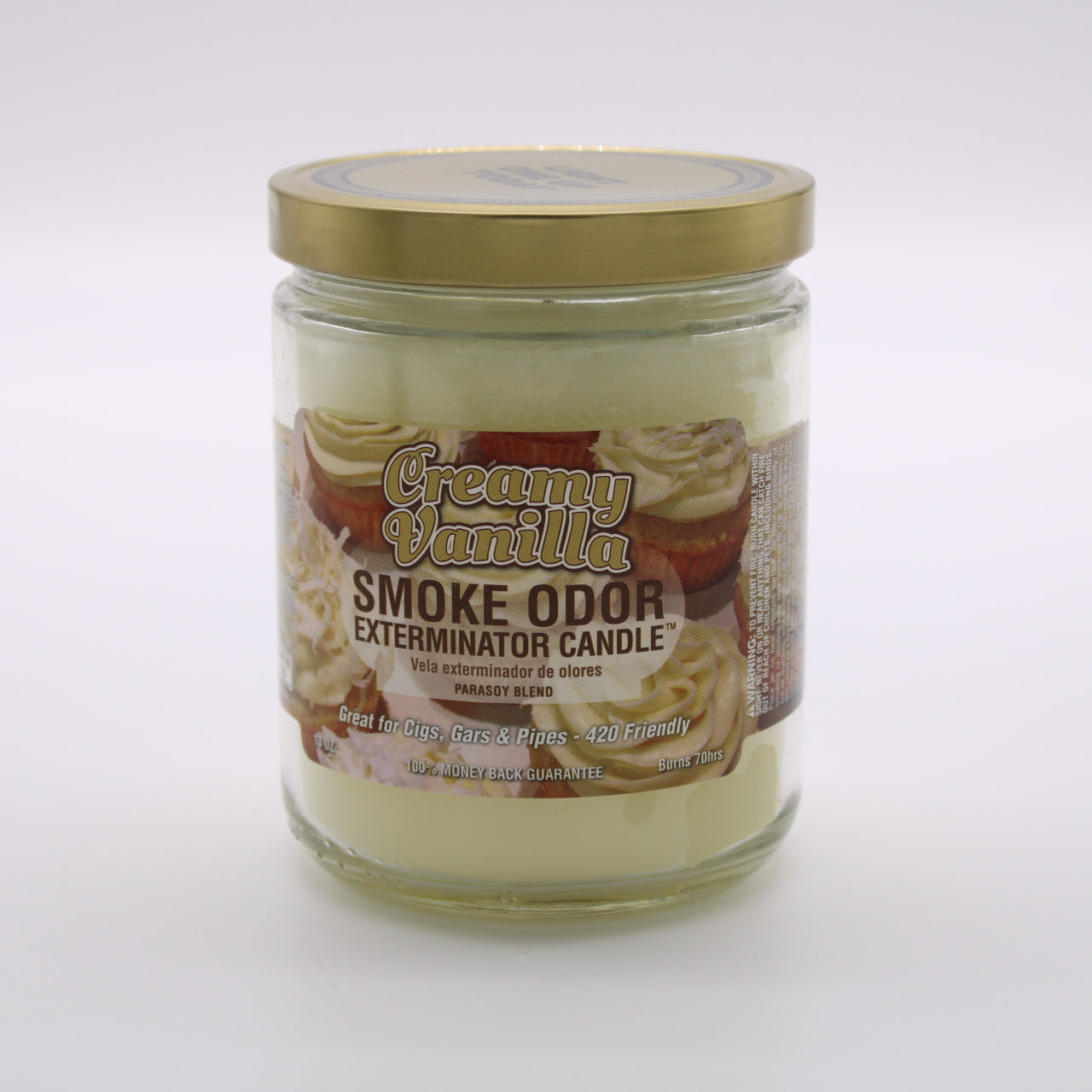 Smoke Odor Exterminator Candle - Creamy Vanilla