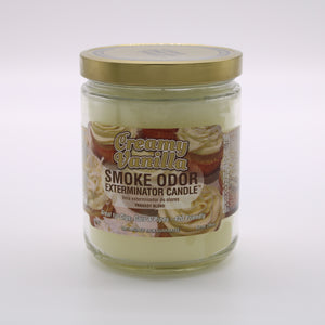 Smoke Odor Exterminator Candle - Creamy Vanilla