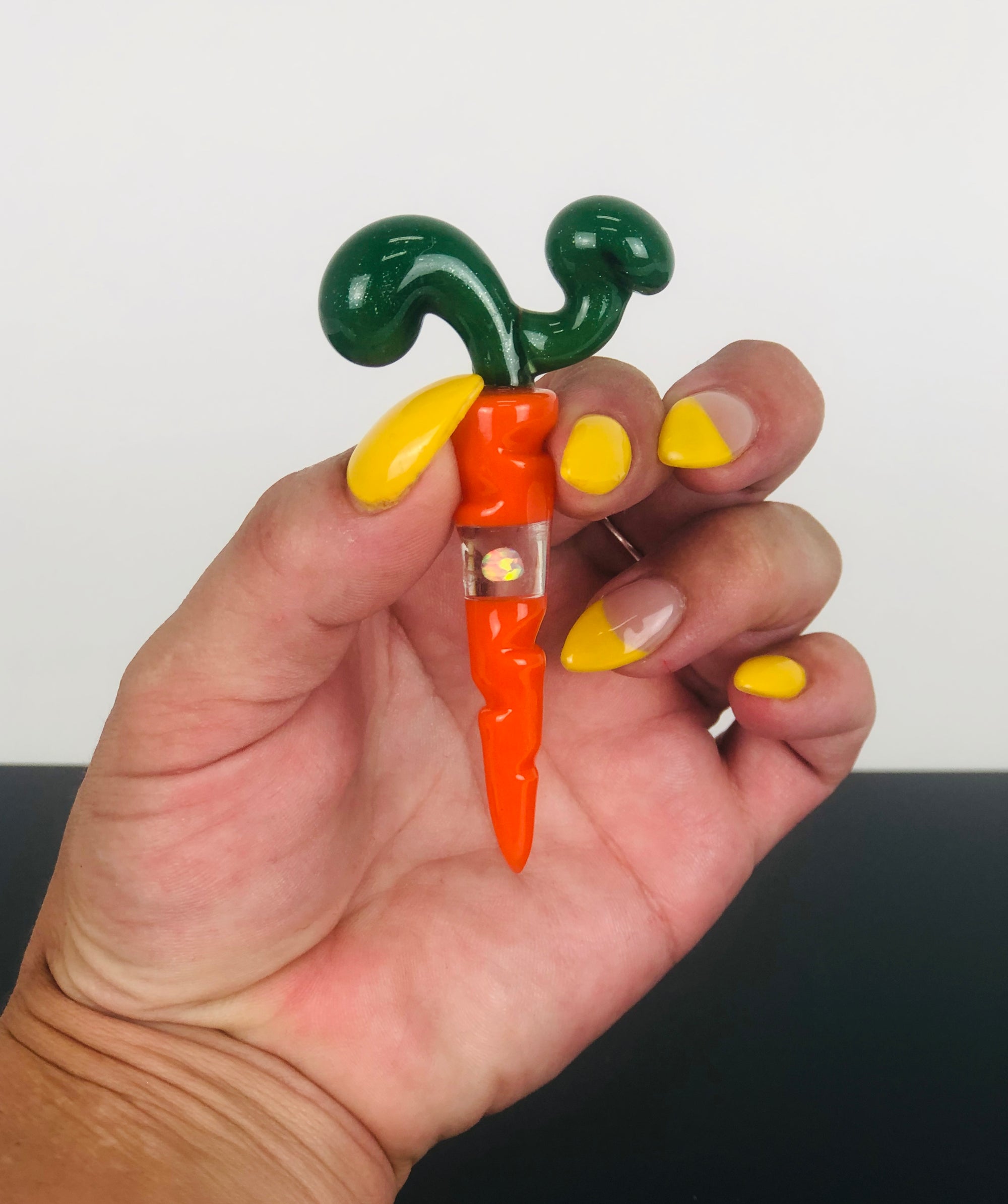 Kayla James Classic Orange Carrot w/Opal Pendy