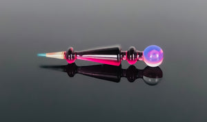 Sherbet Short Tool w/Marble - Gold Ruby