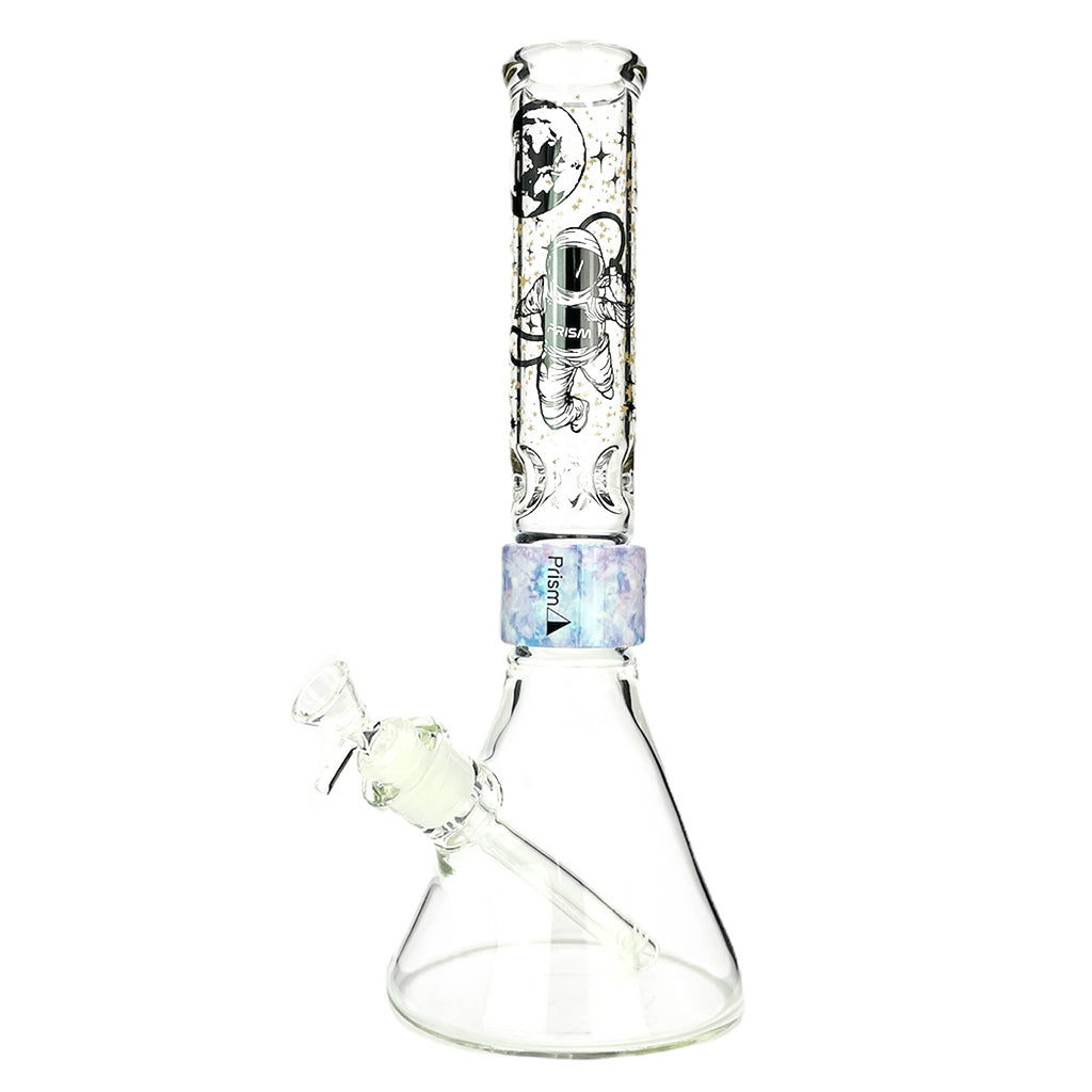 HALO SPACED OUT BEAKER SINGLE STACK (ONLINE ONLY) - Tie-Dye/Clear