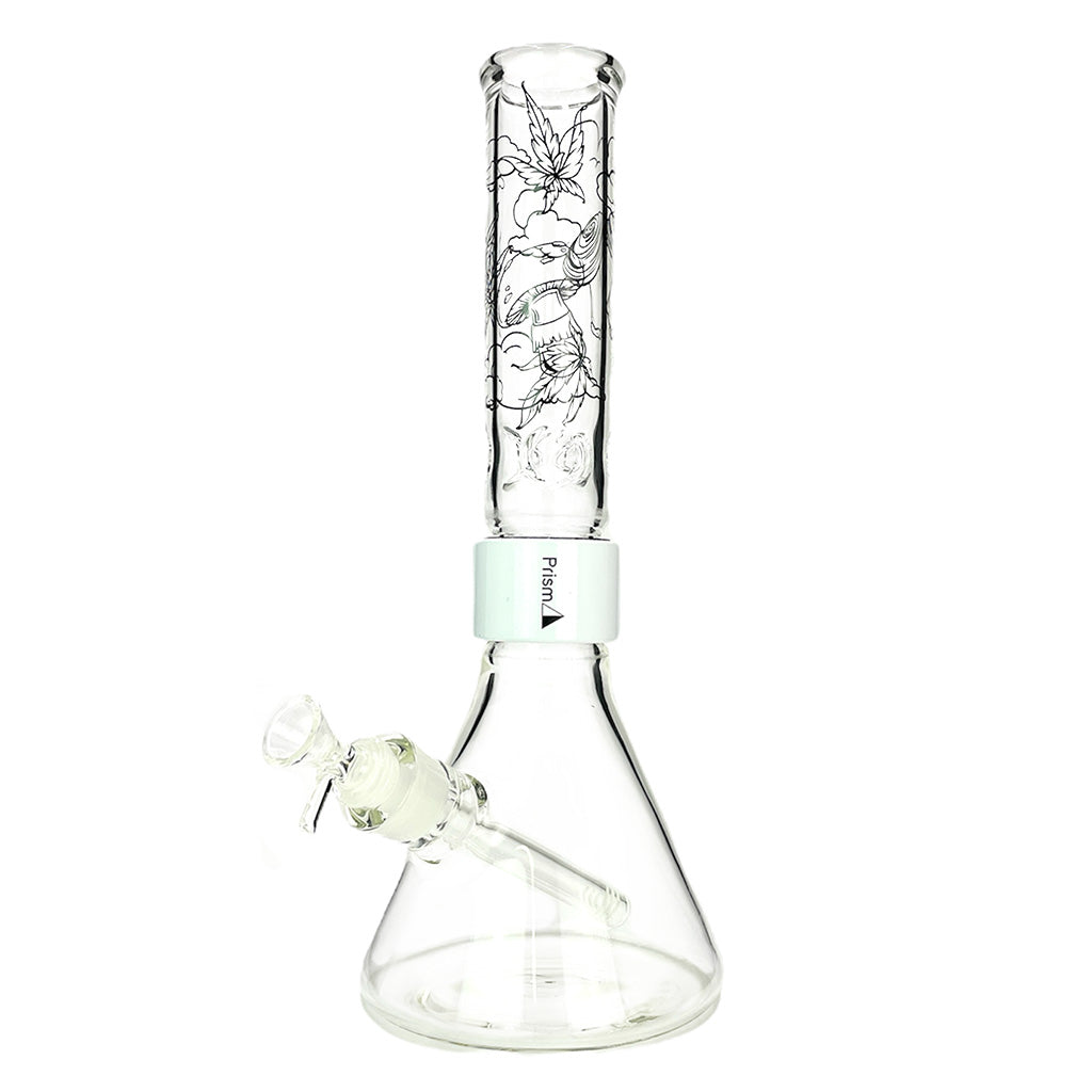 HALO SKY HIGH BEAKER SINGLE STACK (ONLINE ONLY) - White/Clear