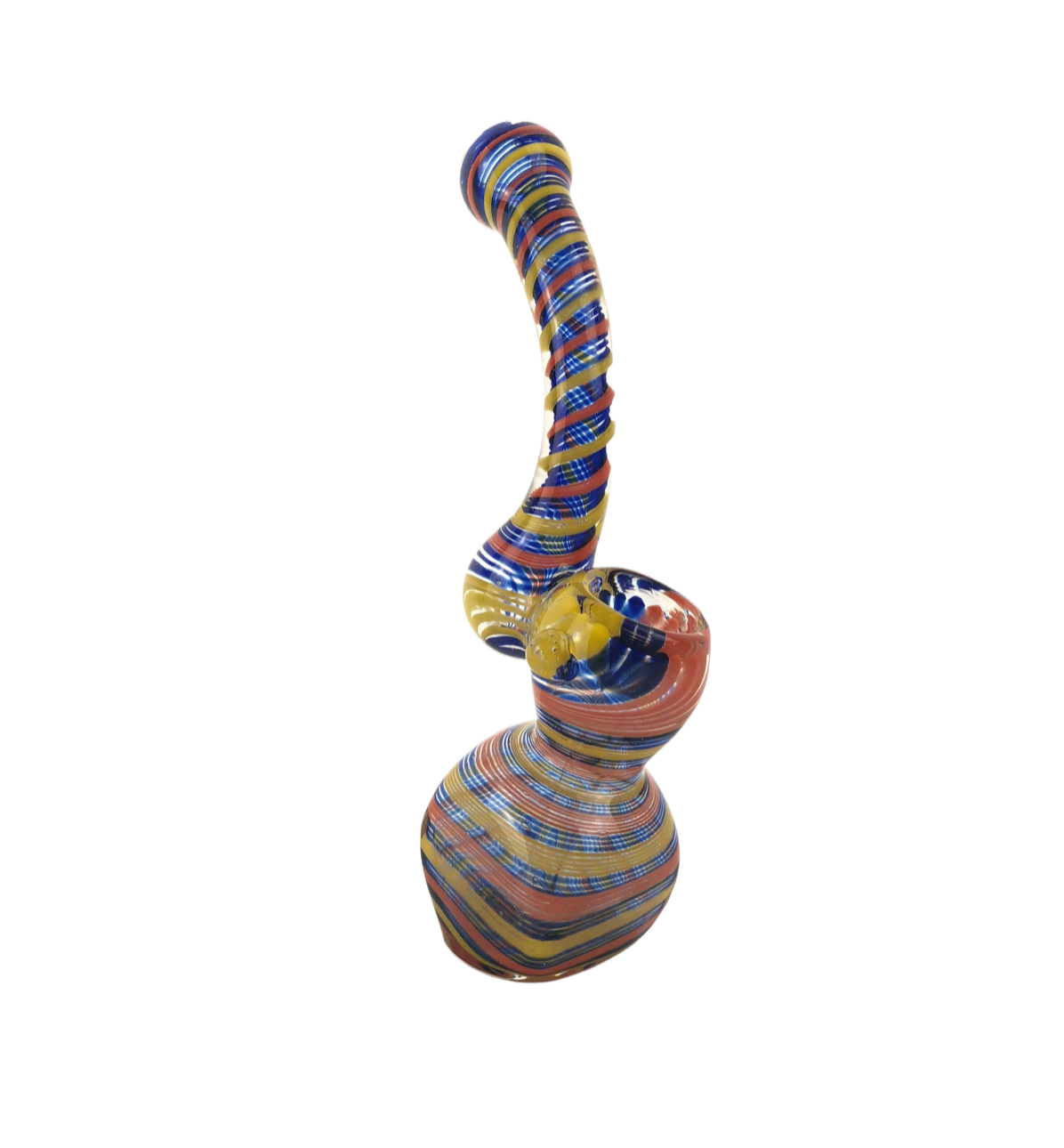 6" Small Squiggle Bubbler - 5