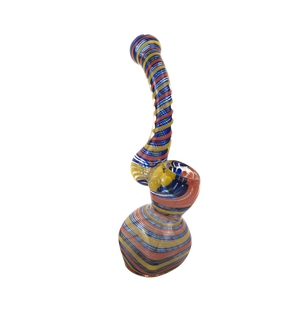 6" Small Squiggle Bubbler - 5