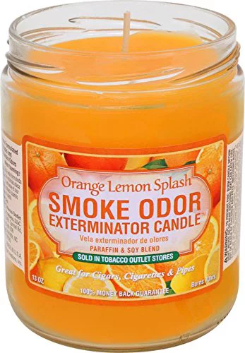 Smoke Odor Exterminator Candle - Orange Lemon Splash