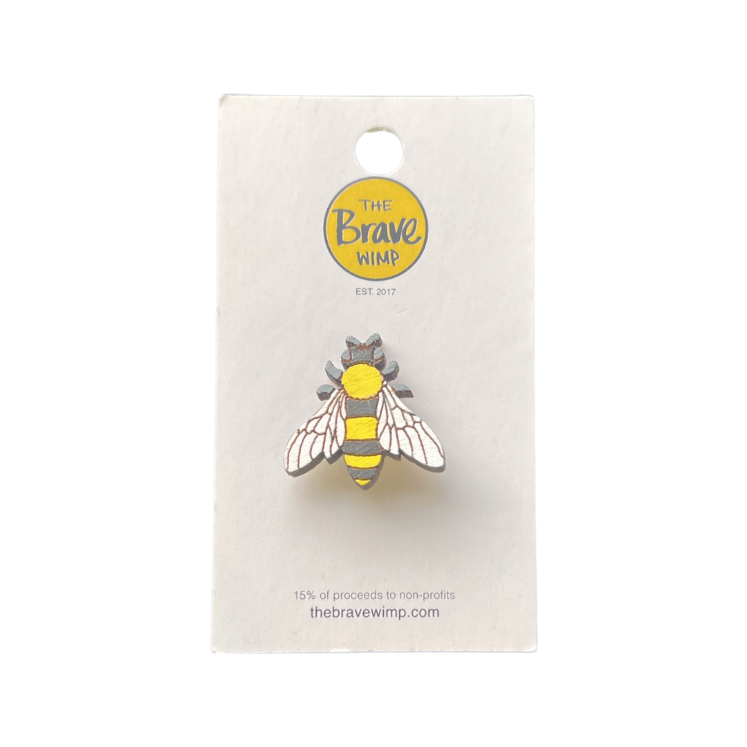 The Brave Wimp Pins - Honey Bee